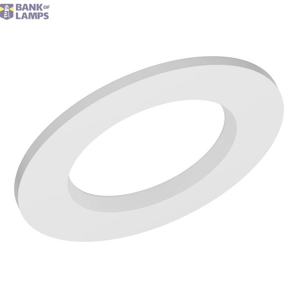 DL CMFT EXT RING D140 WT LEDV image 1