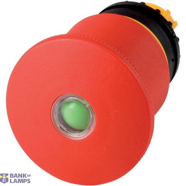 M22-PV45P-MPI-GVP Eaton Moeller® series M22 Emergency stop/emergency switching off pushbutton image 1