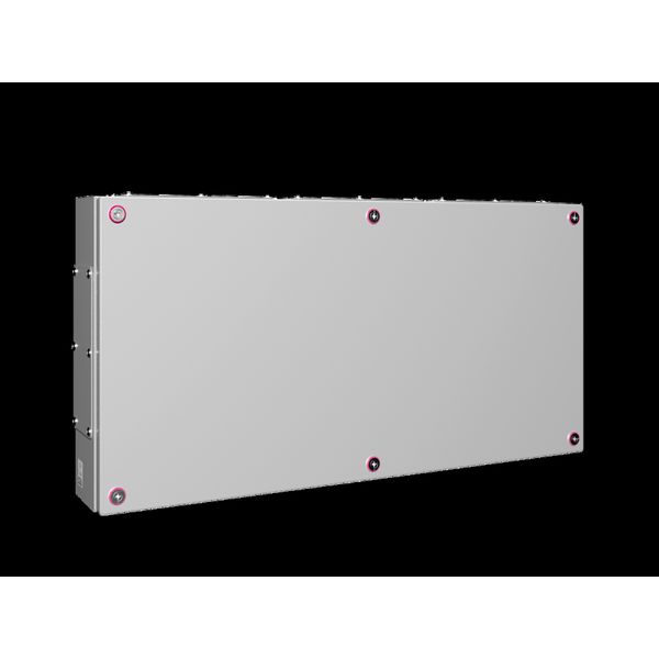 KX Terminal box, WHD: 800x400x120 mm, sheet steel image 2
