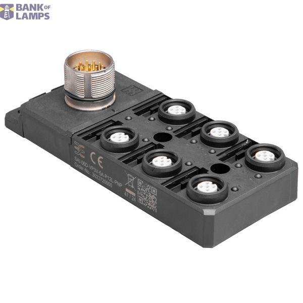 Sensor-actuator passive distributor (without cable), with M23 outlet,  image 1