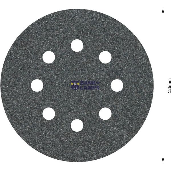 F355 sanding sheet, pack of 5 125 mm, 100 image 2