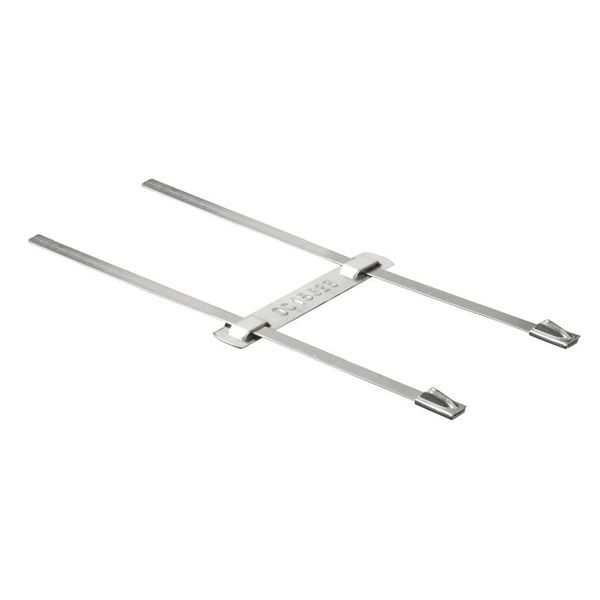 Stainless steel markers, Conductor and cable markers, 74 x 10 mm, silver image 1