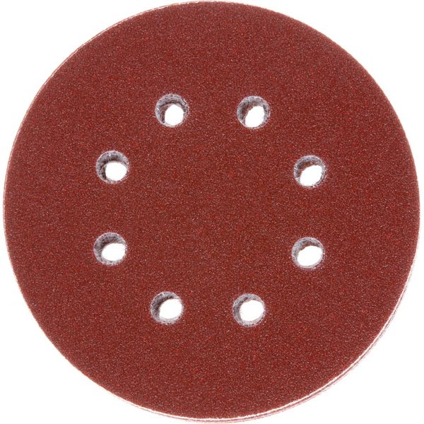 25-piece sanding sheet set for random orbit sanders, grit 80, 120, 240 125 mm image 1