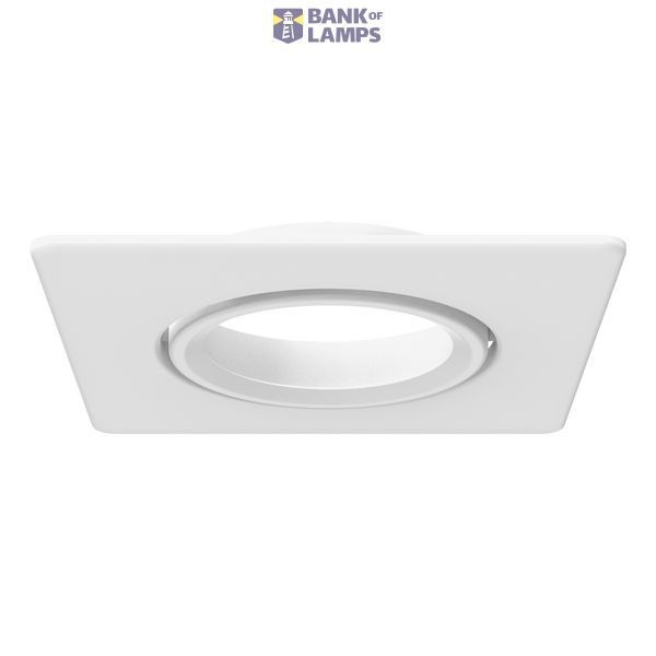 EXUMA SQUARE TILTABLE BEZEL WHITE image 1