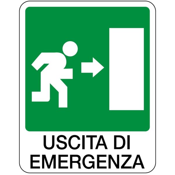 Safety sign - Al - Dimensions: 150x200 mm image 1