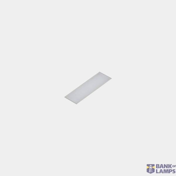 Lineal lighting system IP65-IP67 Taglio Opal Recessed 111mm LED 1.2W 3000K Anodised 65lm image 1