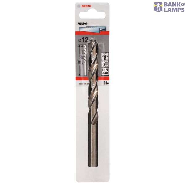 Metal drill bits HSS-G, DIN 338 12 x 101 x 151 mm 1 pcs. image 2