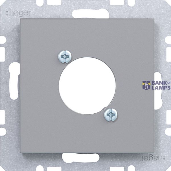 Central plate for XLR connector D-series, A.x/C.x/S.1/B.x/Q.x/K.x titanium image 1