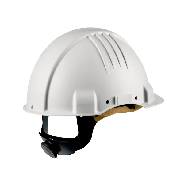 3M™ High Heat Hard Hat, Ratchet, Non vented, Dielectric 1000V, Leather image 5
