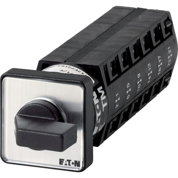 TM-6-8370/E Changeoverswitches, TM, 10 A, flush mounting, 6 contact unit(s), Contacts: 12, 60 °, maintained, Without 0 (Off) position, 1-2, Design number 8370 image 2