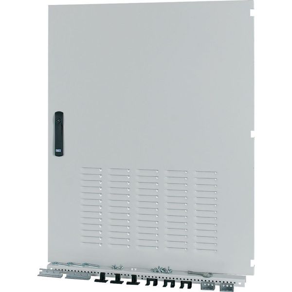 XSDMLV4097508 Box Solution door, ventilated, IP42, left, HxW=975x800mm, grey image 6