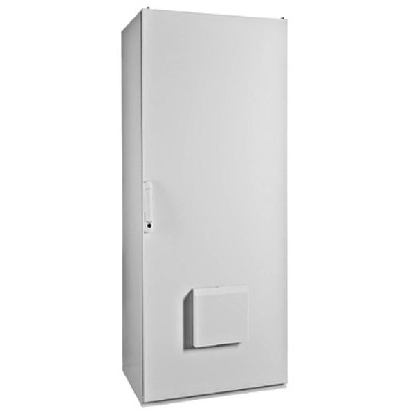 Outdoor enclosure 1 door IP55 H=2000 W=1000 D=600mm, RAL7035 image 1