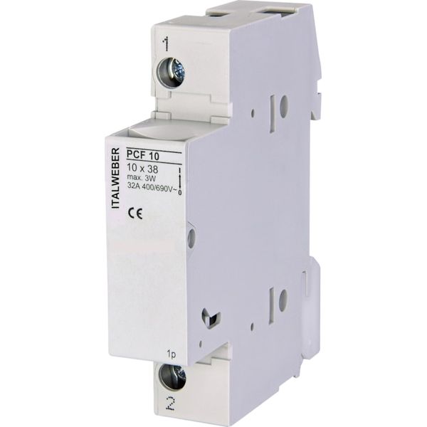 Fuseholder PCF 10x38 1P 32A 690V image 1