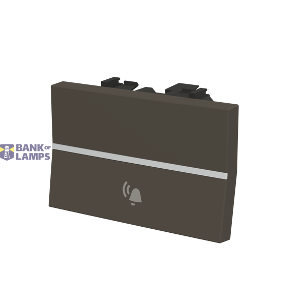 Push-button, NO, SP with bell symbol - 3M - Anthracite image 2