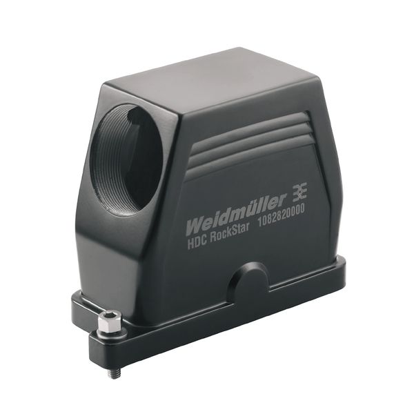 HDC enclosures, Size: 6, Protection degree: IP66, IP68, IP69, in plugged condition, Plug housing, Clamping yoke connection, Standard, Size of cable entries: M 32 image 2