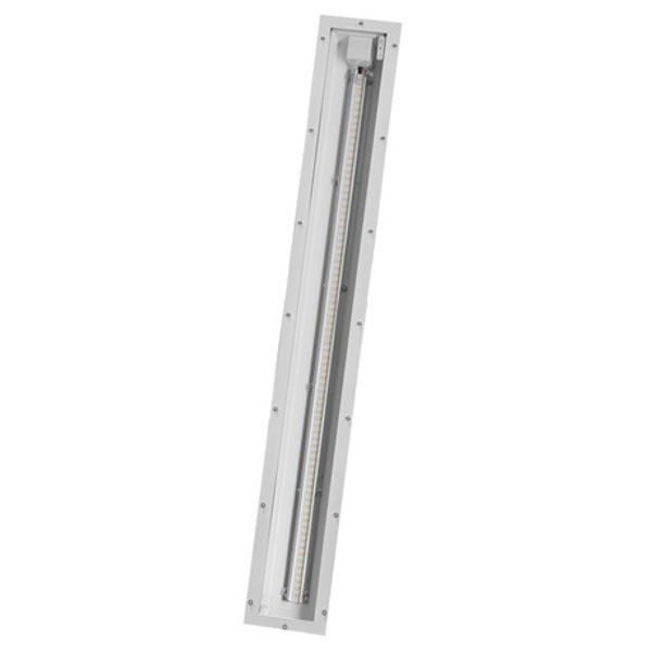 MODUS MEGAN 100, 1220mm, wide beam, 1x LED , 840, prizmatic PC cover, pendant,  non-dimmable image 1