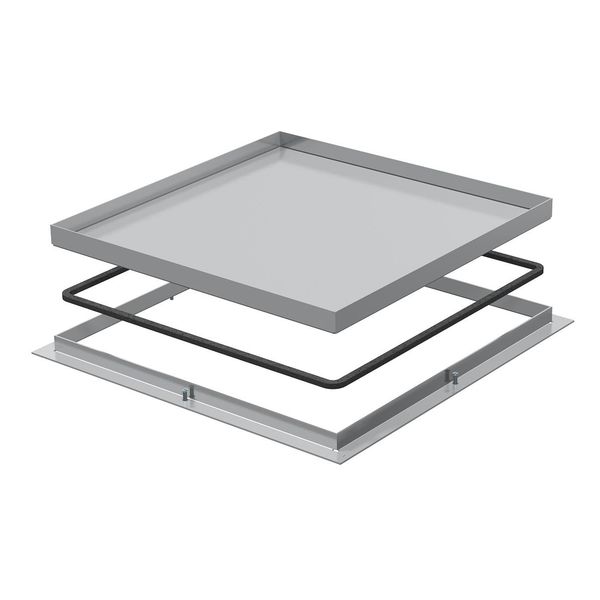 RK V3 15 Frame cassette for inspection opening, RK, nominal size 350-3, stainless steel image 1