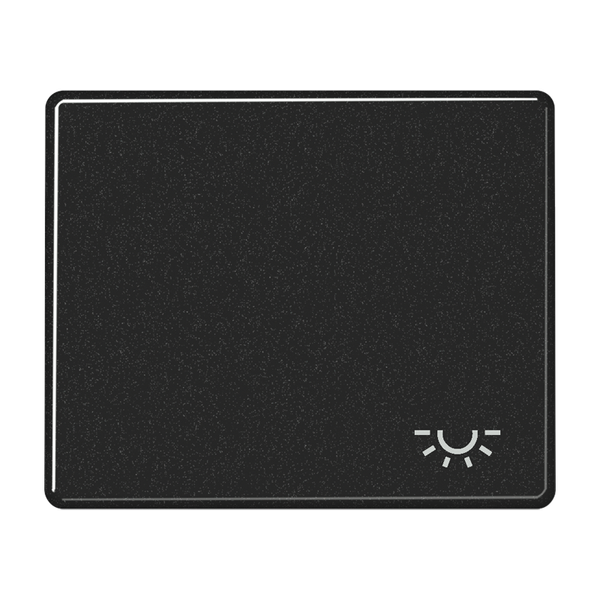 1-gang rocker w.symbol "light" image 1