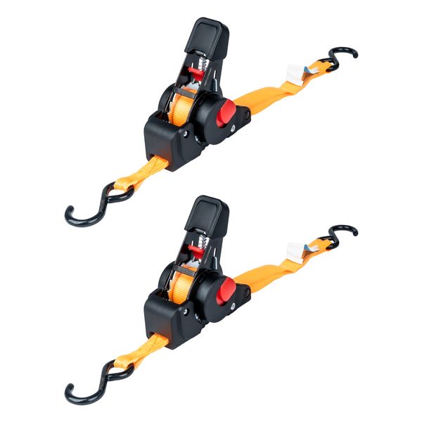 Automatic ratched tie down 100/200kg 18mm 2m S-TYPE AMIO-03323 image 1