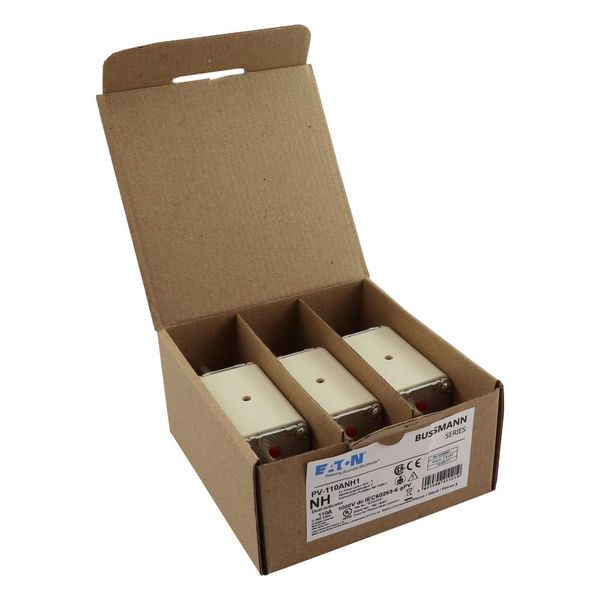 FUSE 110A 1000V DC PV SIZE 1 DUAL IND image 23