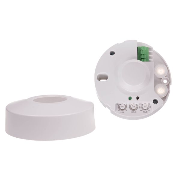 Microwave motion sensor with presence sensor function, ceiling mounting image 3