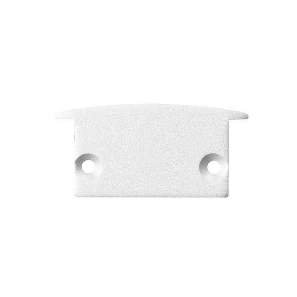 End cap without hole for VA, silver color, 1pc image 1