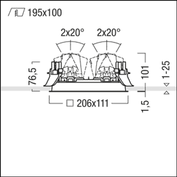 DIAMO MD GIMBAL FRAME Q2 BK BK - Installation frame image 2