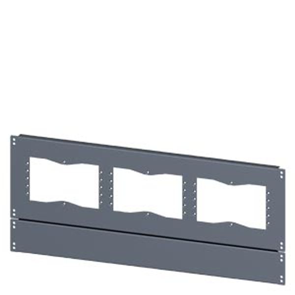 SIVACON, floor, with cut-outs for flanges, IPXX, D: 500 mm, W: 900 mm image 1