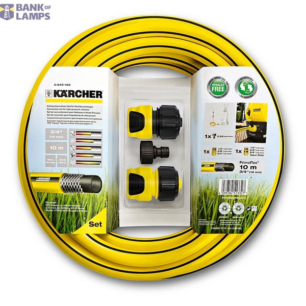 Karcher Hose set with connectors 3/4"-10m image 1