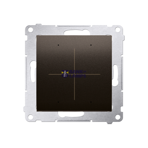 Battery-powered transmitter that directly controls other Simon GO devices, [Wi-Fi] - CONTROL B, 3V, (module), brown matt metallic image 1