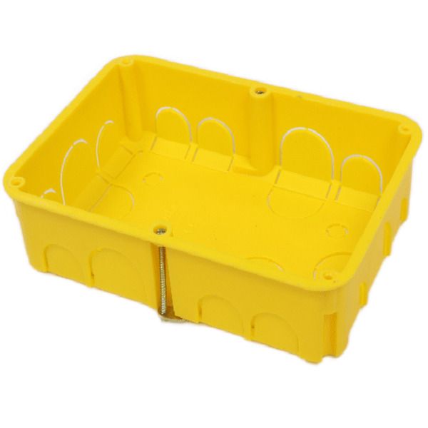 Drywall Flush Mount Square Junction Box 155x105 IP30 image 1