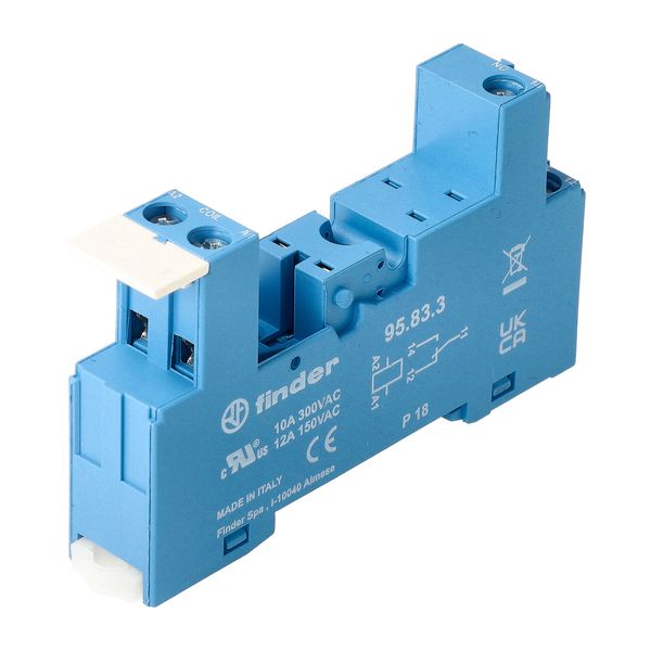 Screw socket black for 35mm.rail, 40.31 mod.99.80 (95.83.30) image 3