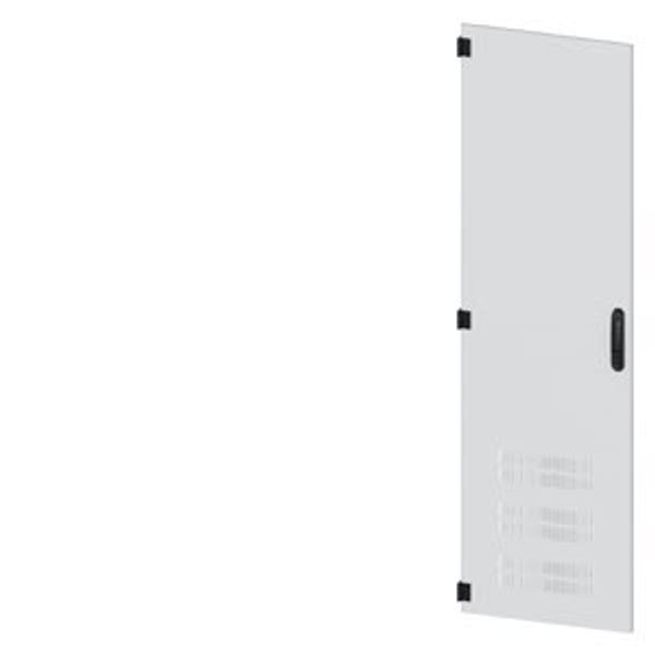 SIVACON, door, left, ventilated, IP40, H: 1800 mm, W: 500 mm, RAL 7035 image 1