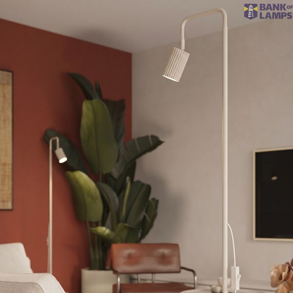 Floor lamp KARBON 1 beige image 9