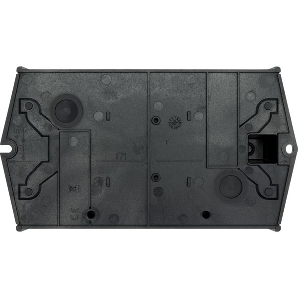 T3-3-8342/I2/SVB Main switch, T3, 32 A, surface mounting, 3 contact unit(s), 6 pole, Emergency switching off function, With red rotary handle and yellow locking ring, image 49