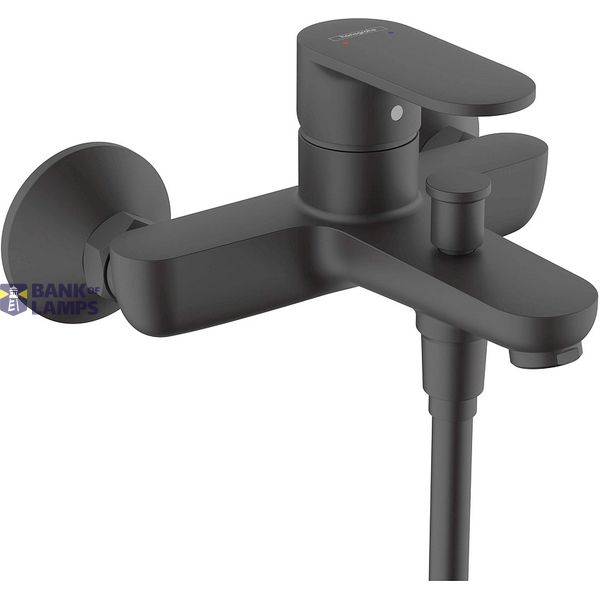 Vernis Blend bath mixer, matte black image 1
