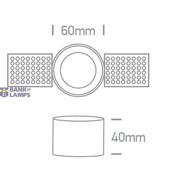 BRASS TRIMLESS GU10 10W DARK LIGHT image 2