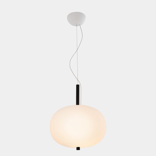Pendant Ilargi Ø395 LED 21.4W 1684lm 2700K Madera Oscura image 1