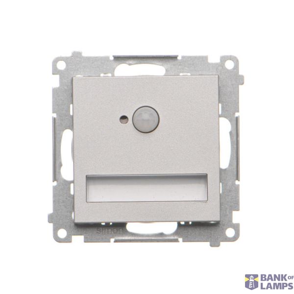 LED luminaire with motion sensor, 14V, (module), matt aluminum image 1