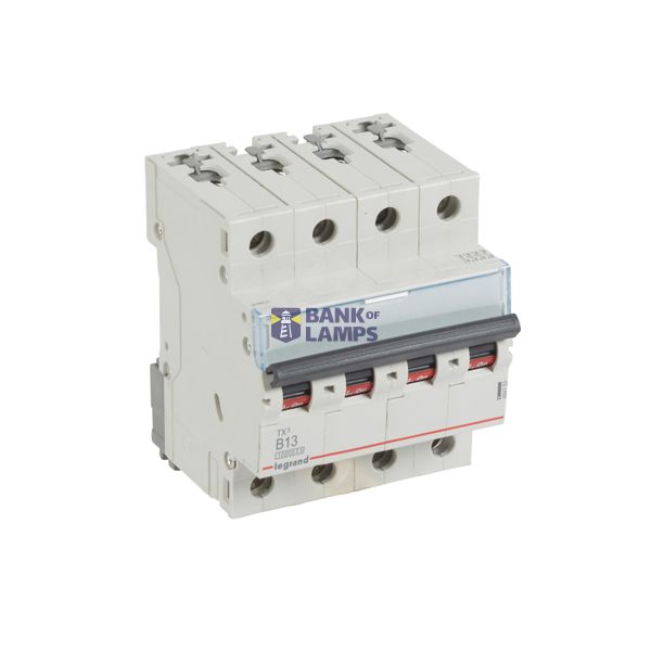 MCB TX³ 10000 - 4P - 400 V~ - 13 A - B curve image 2