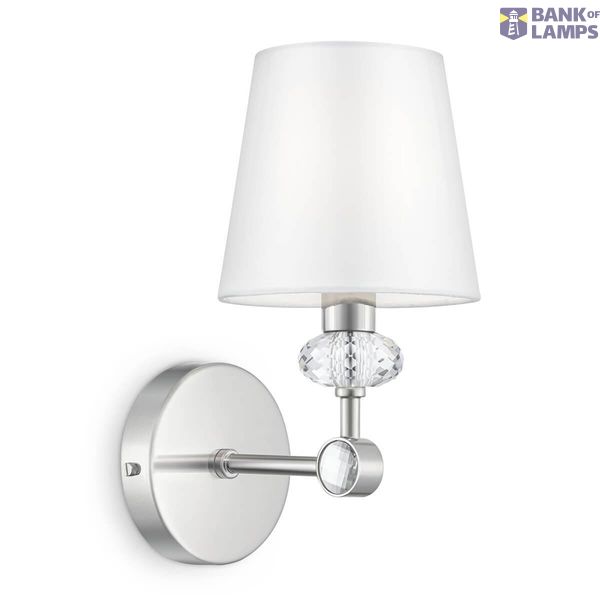 Neoclassic Riverside Wall Lamp Chrome image 4