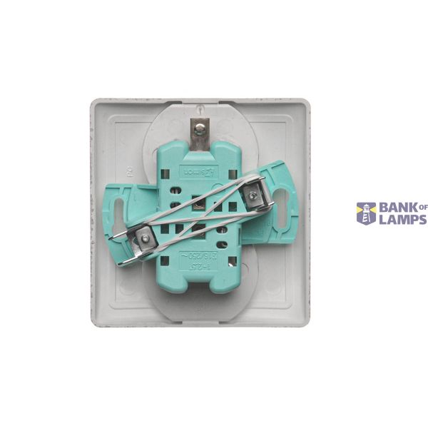 Single button for switches and push buttons, champagne matt image 1
