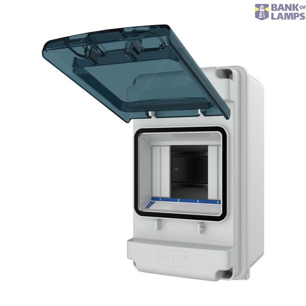 Mini Surface Mounted Board, IP65, IK08, 1-row 4 modules with screw ter image 7