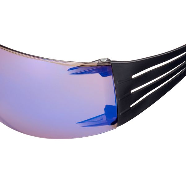 3M™ SecureFit™ 400 Safety Glasses, Black/Green frame, Anti-Scratch, Bl image 10