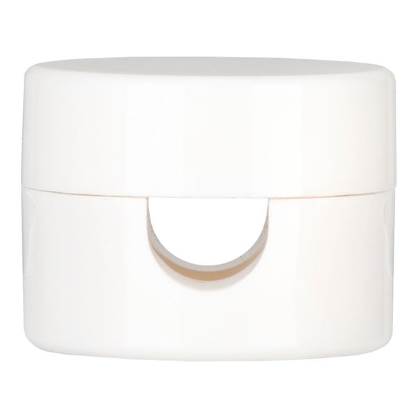 Wall Cord Grip Round Plastic White image 1