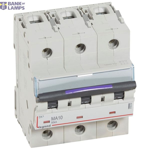 MCB DX3 3P MA10 50kA image 2