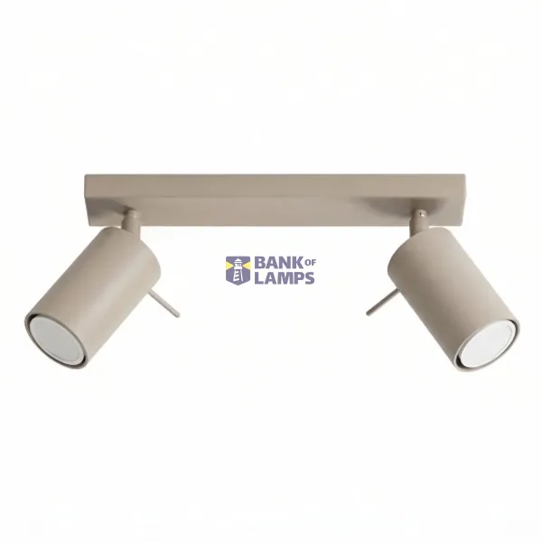 Ceiling lamp RING 2 taupe image 1