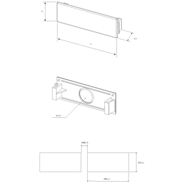 Strain relief For 3p couplers, 4mm�, wht image 13