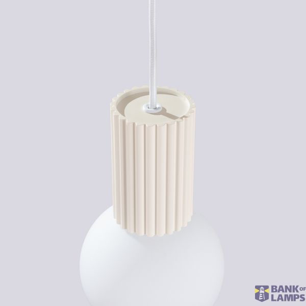 Pendant lamp HALO 1 beige image 3