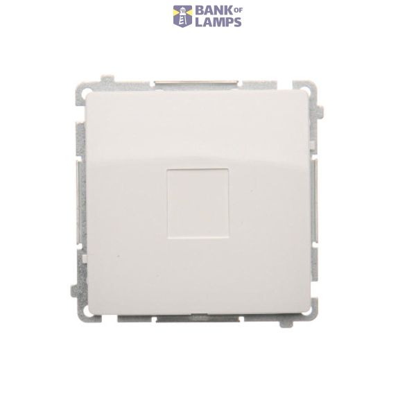 Blind element with metal support, white image 1